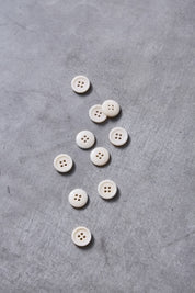 Meet Milk - 15mm Dish Corozo Button - Various Colors