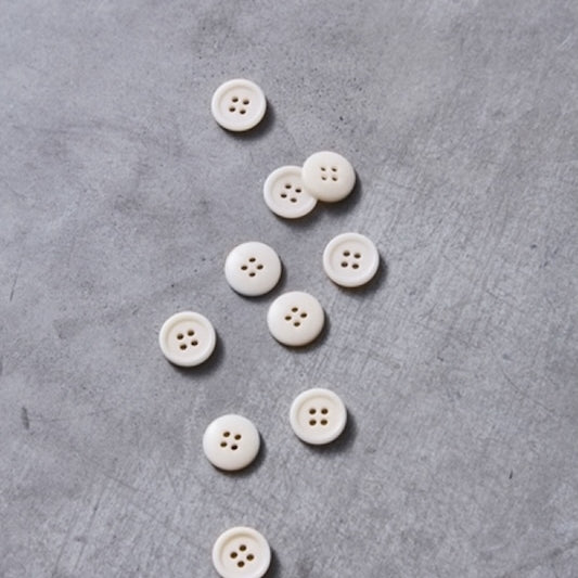Meet Milk - 15mm Dish Corozo Button - Various Colors