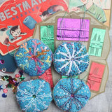 SALE - Dropcloth Samplers - Embroidery Sampler - Ornaments - Various