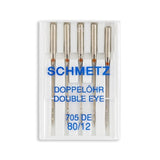 Schmetz - Double Eye Needles - 5/Pack
