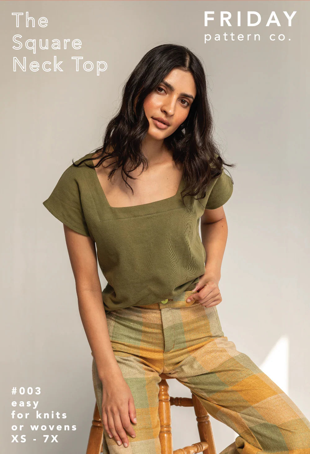 Friday Pattern Company - Square Neck Top