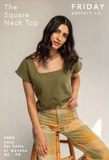 Friday Pattern Company - Square Neck Top