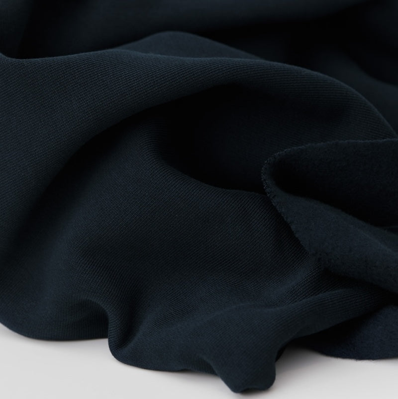 Mind the Maker - Organic Brushed Sweatshirt Knit - Stormy Teal