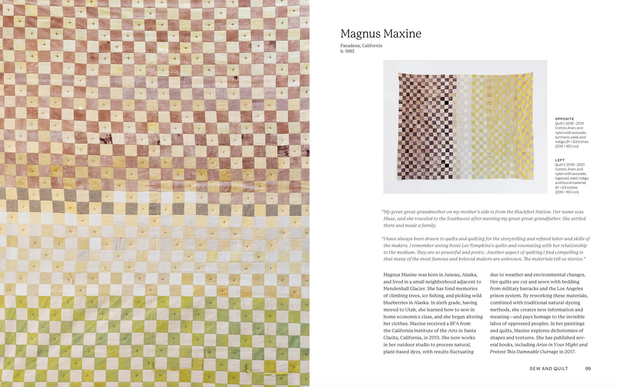 Cloth 100 Artists - Lena Corwin