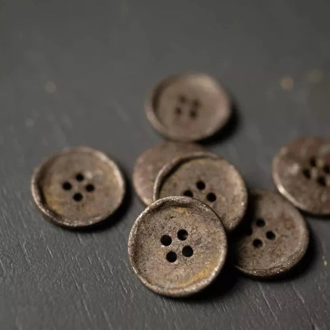 Merchant & Mills - 15mm Metal Buttons - Rust