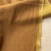 Kokka - Rayon Hemp Canvas - Caramel & Golden Yellow