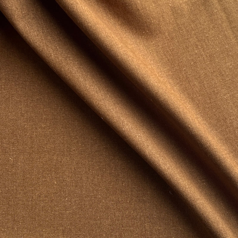 Kokka - Rayon Hemp Canvas - Caramel & Golden Yellow