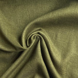 Kokka - Cotton Linen Viella - Distressed Solid - Olive Green