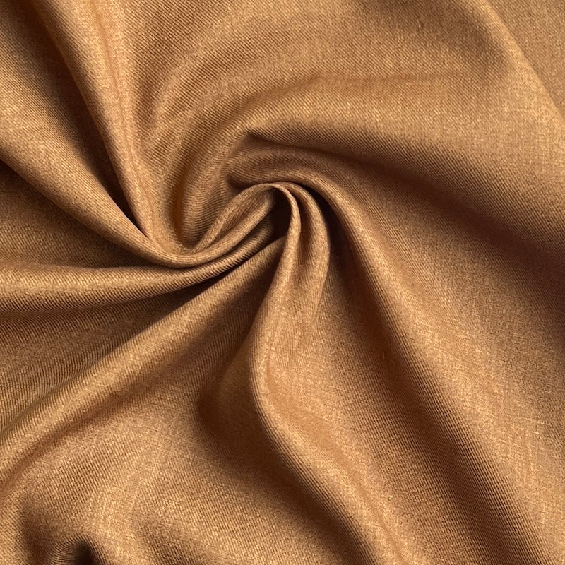Kokka - Cotton Linen Viella - Distressed Solid - Caramel