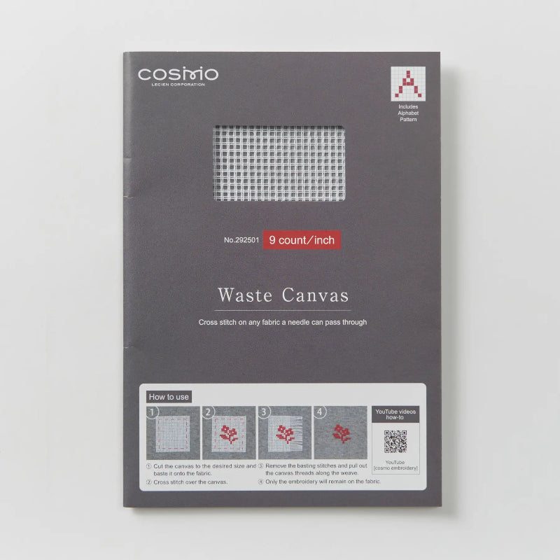 Cosmo - Embroidery Waste Canvas 9 ct