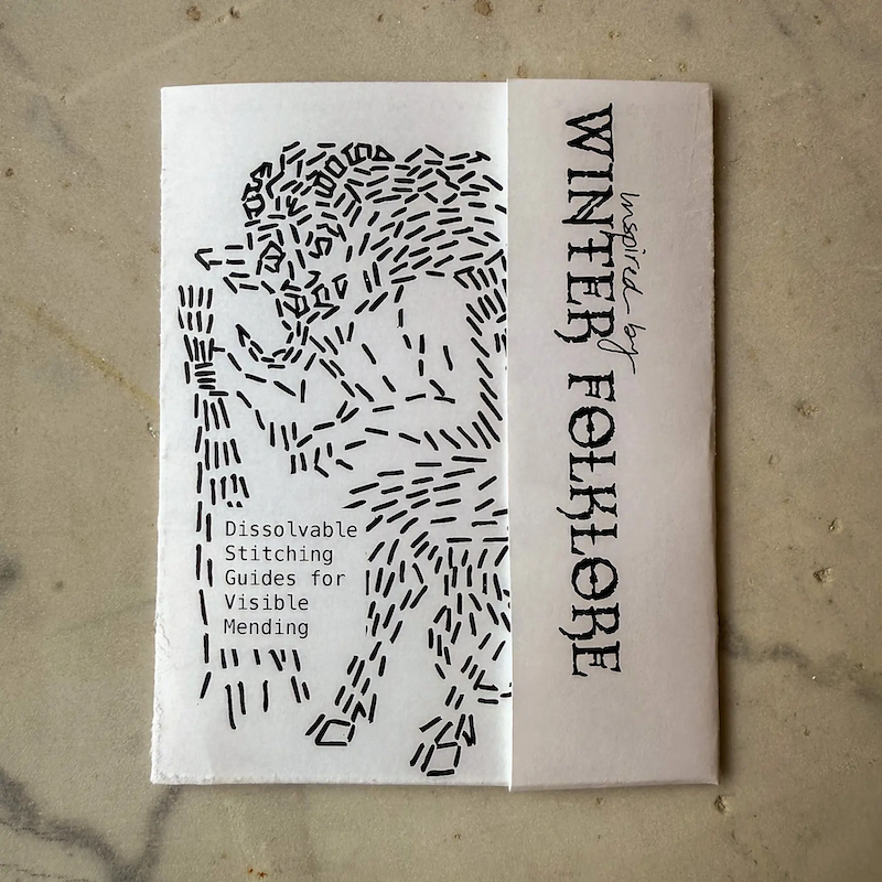 Approved Textiles - Mending & Embellishment Transfer - Winter Folklore