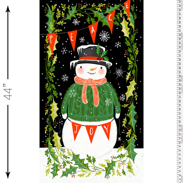 Free Spirit - Winter Joy - Peace and Joy - Panel