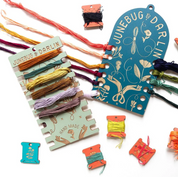 Junebug & Darlin - Wood Floss Organizer Wrap