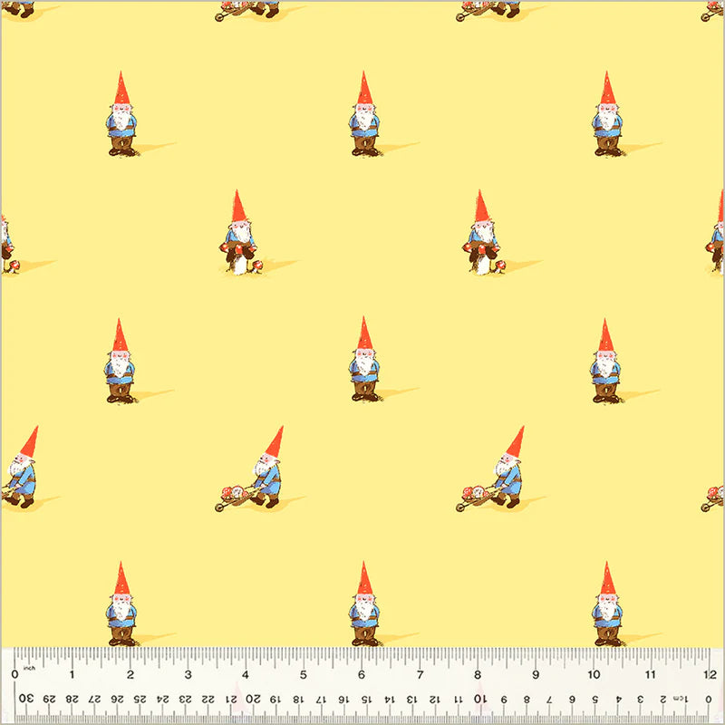 Windham - Heather Ross Favorites - Gnomes - Yellow