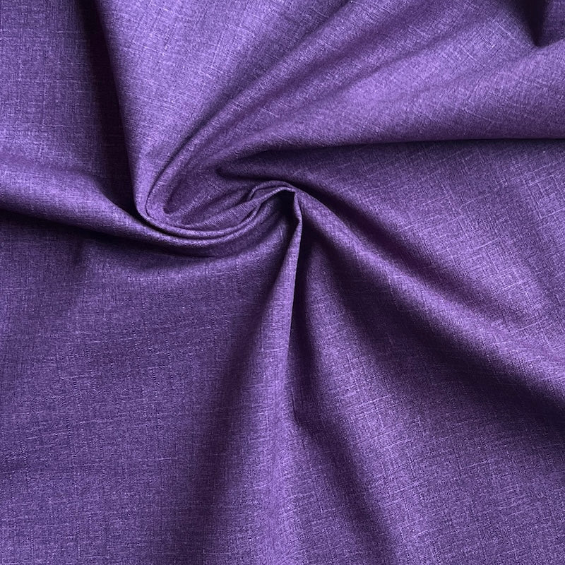Kokka - Cotton Dobby - Textured Solid - Royal Purple