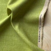 Kokka - Cotton Dobby - Textured Solid - Lime