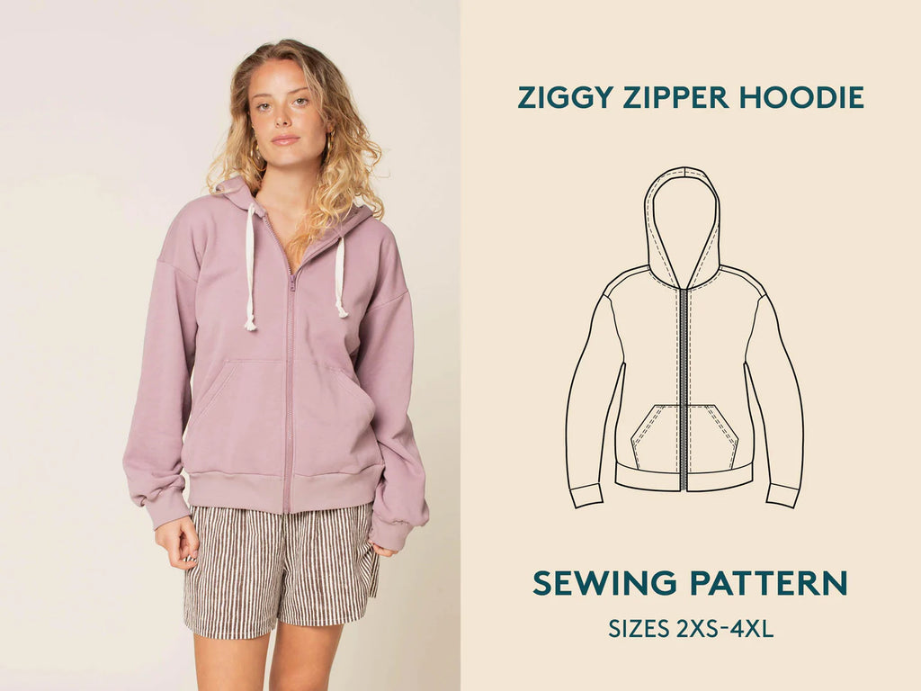 Wardrobe By Me - Zipper Hoodie- Unisex Sizes
