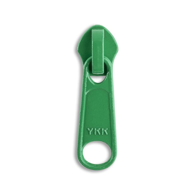 YKK #5 Metal Long Pull Zipper Pull Sliders - Various Colors