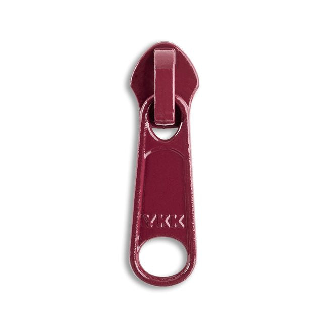 YKK #5 Metal Long Pull Zipper Pull Sliders - Various Colors
