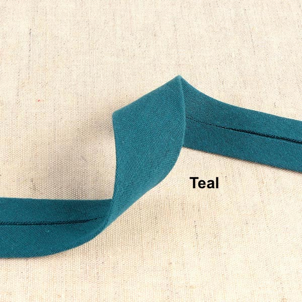Bias Tape - 27mm (1") - Double Gauze - Various Colors