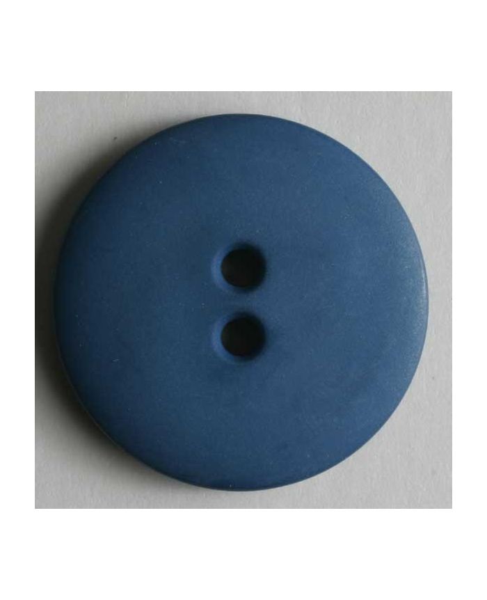Dill - Matte Blue Button - 13mm or 18mm