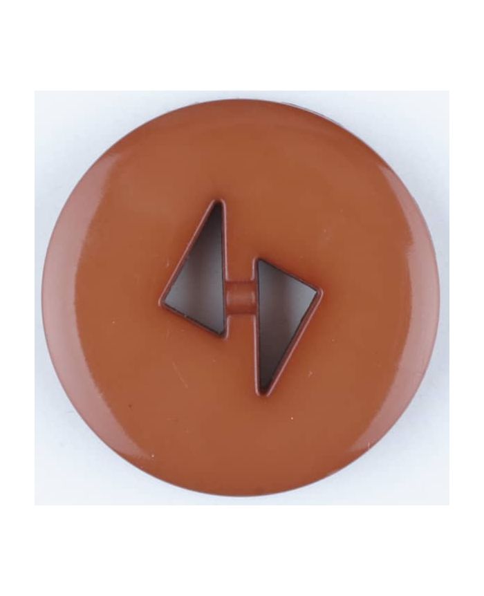Dill - Triangle Cut-out Rust Button - 13mm