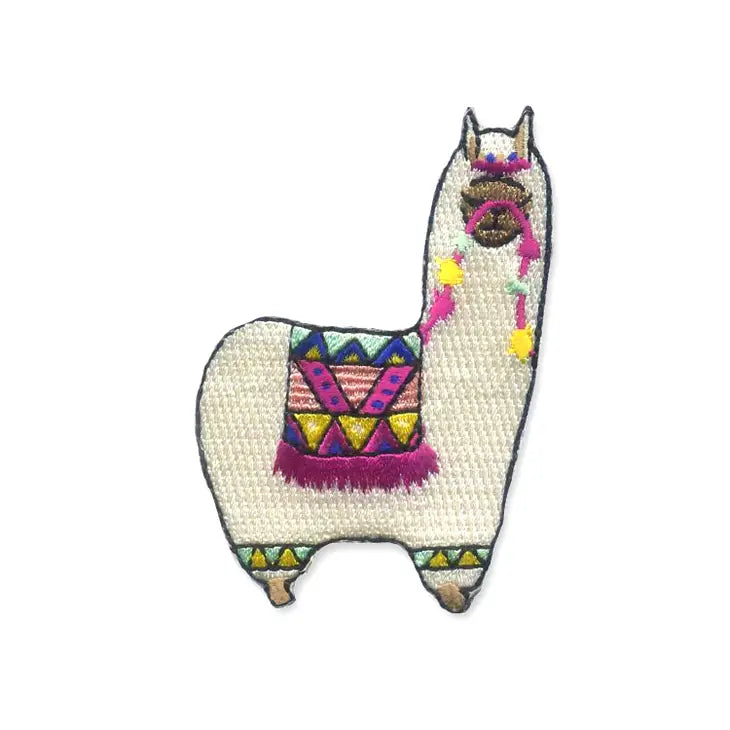 Antiquaria - Alpaca Embroidered Patch