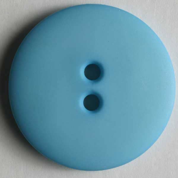Dill - Fashion Button - Blue - 13mm