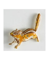 Dill - Two Hole Button - 28mm - Squirrel