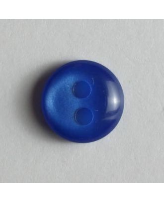 Dill - Royal Blue Doll Button - 8mm