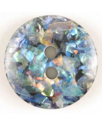 Dill - Multi Glitter Button - 11mm
