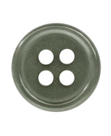 Dill - Grey Four Hole Button - Various Sizes