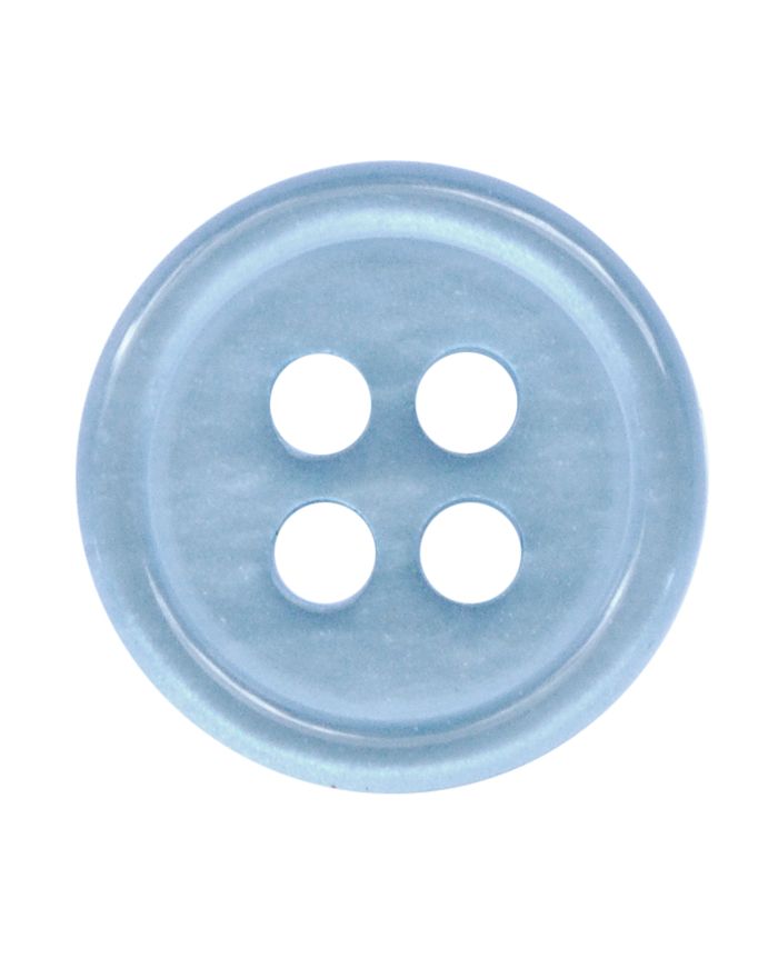 Dill - Light Blue Four Hole Button - Various Sizes