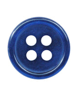 Dill - Blue Four Hole Button - Various Sizes