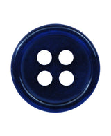 Dill - Navy Blue Four Hole Button - Various Sizes