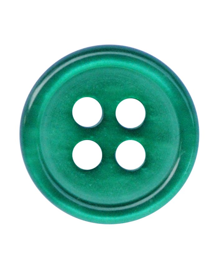 Dill - Green Four Hole Button - Various Sizes