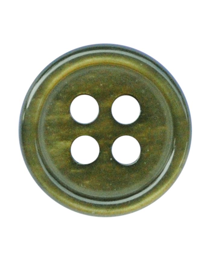Dill - Khaki Four Hole Button - Various Sizes