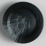 Dill - Matte Tortoise Suit Button - Blue Gray - 15mm or 23mm