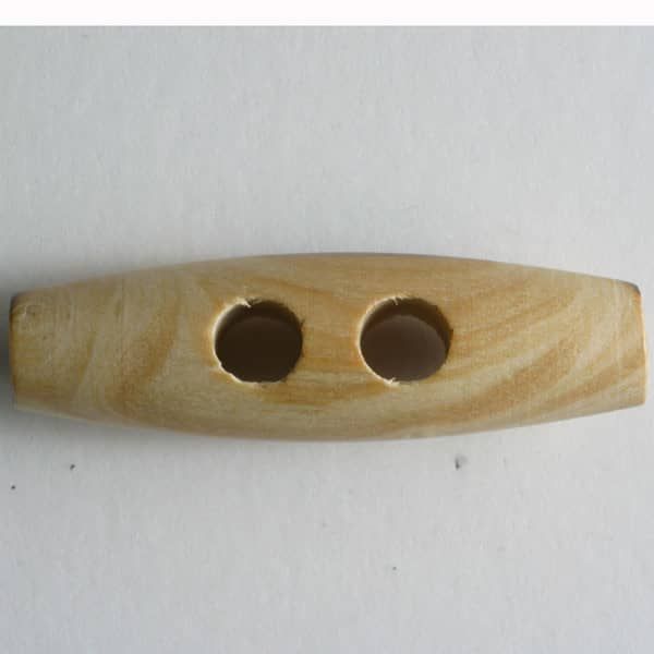 Dill - Wood Toggle - Brown - 42mm
