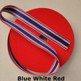 Tri-Color Webbing - 1 1/4" (30mm) - Various