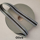 Tri-Color Webbing - 1 1/4" (30mm) - Various