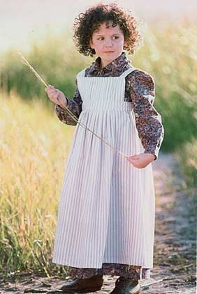 Folkwear - Child's Prairie Dress and Pinafore - 213