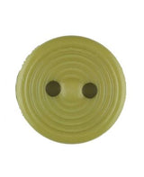 Dill - Grooved Green Button - 13mm