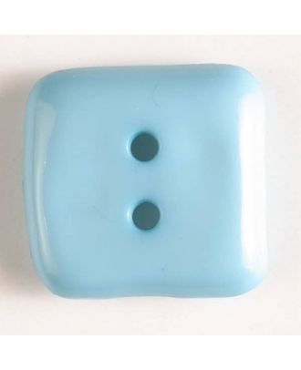 Dill - Light Blue Square Button - 15mm