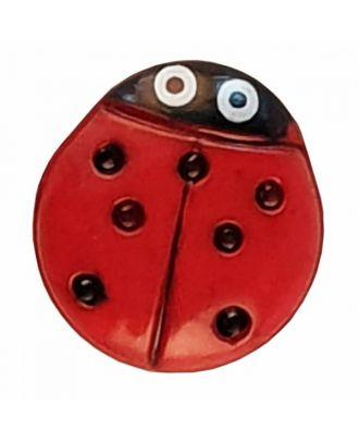 Dill - Ladybug Button - 11mm