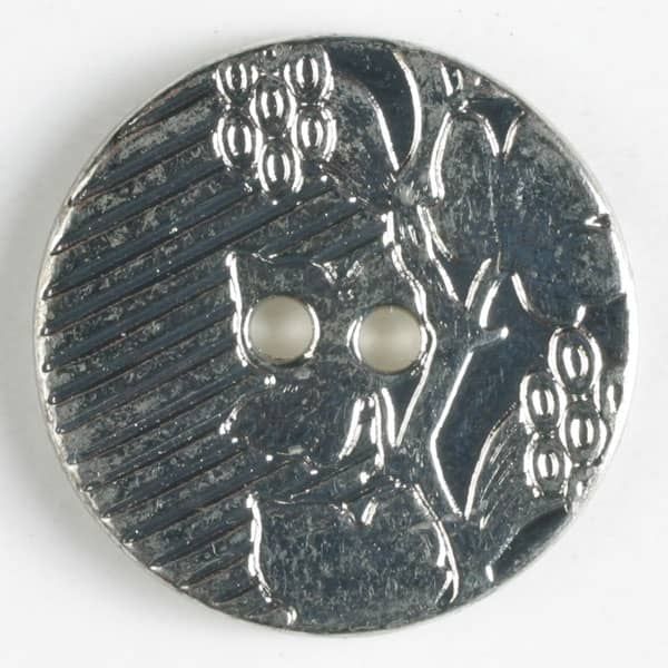 Dill - Leaves Metal Button - 15mm