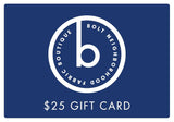 Gift Card - $25 - $200