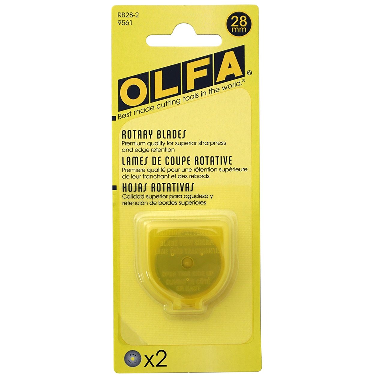 Olfa - Replacement Rotary Blades - 2-pack - Various Sizes