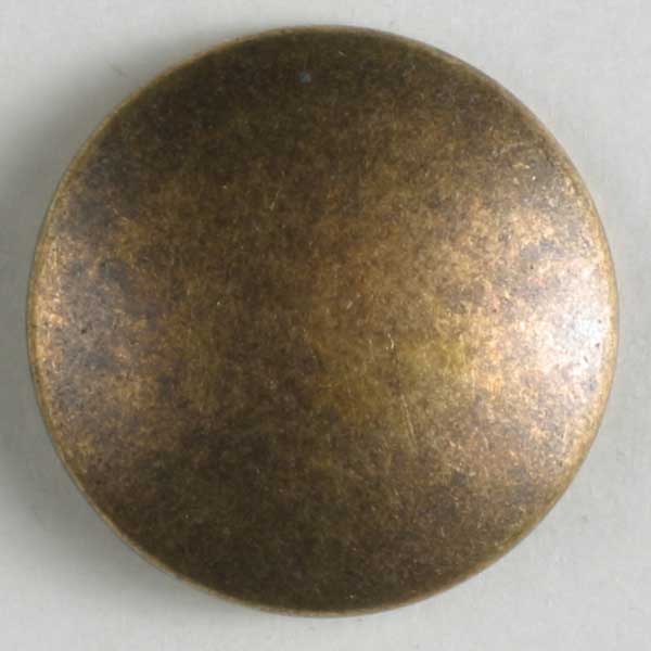 Dill - Antique Brass Shank Button - 18mm