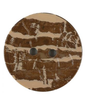 Dill - Beige And Brown Rough Stripes - 20mm